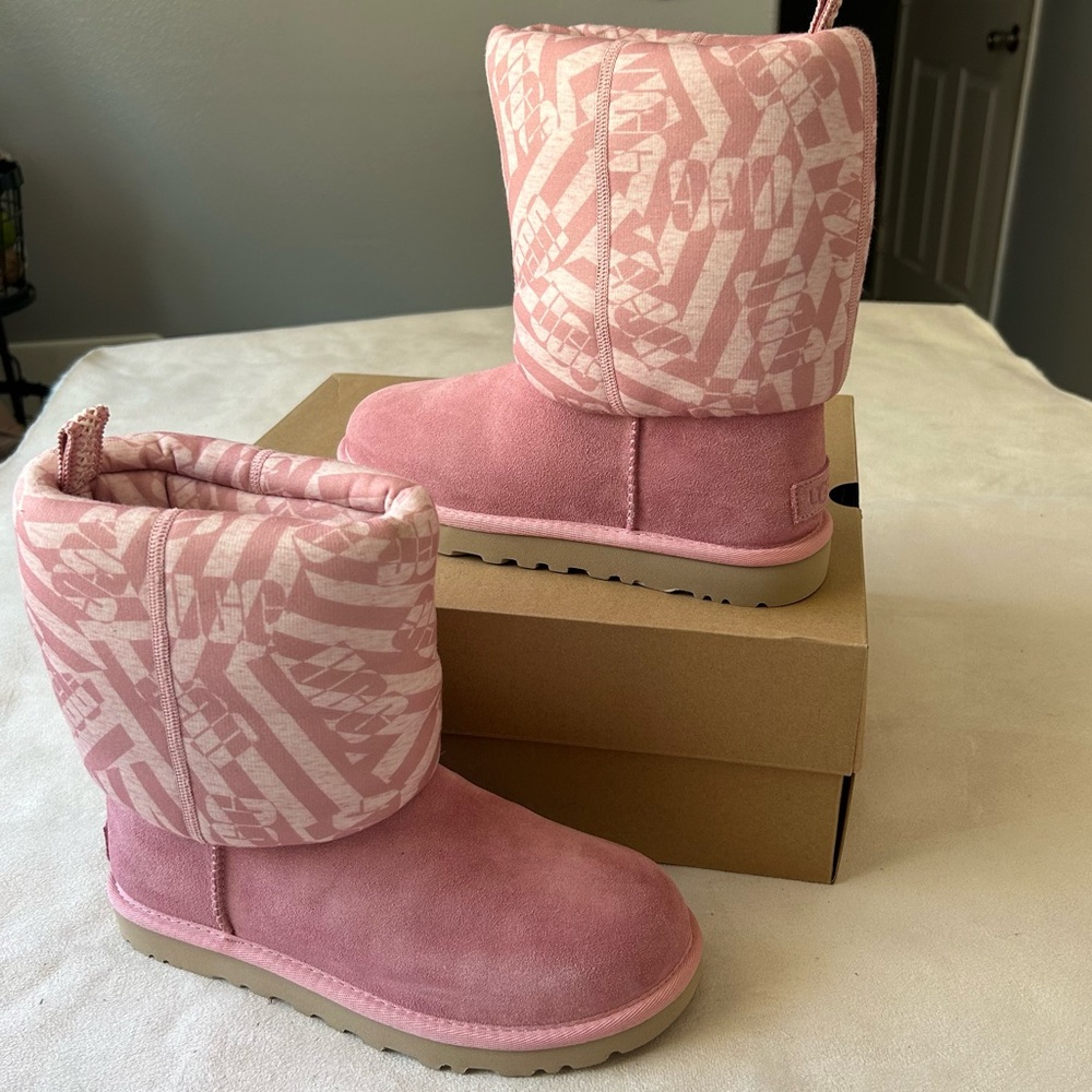 Ugg classic short jersey stripe Boot